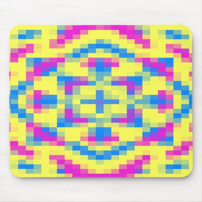Mousepad, A classic unique mosaic pattern design  Mouse Mat (Front)