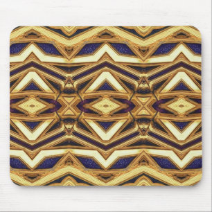Mousepad, A geometric elegant symmetrical pattern Mouse Mat