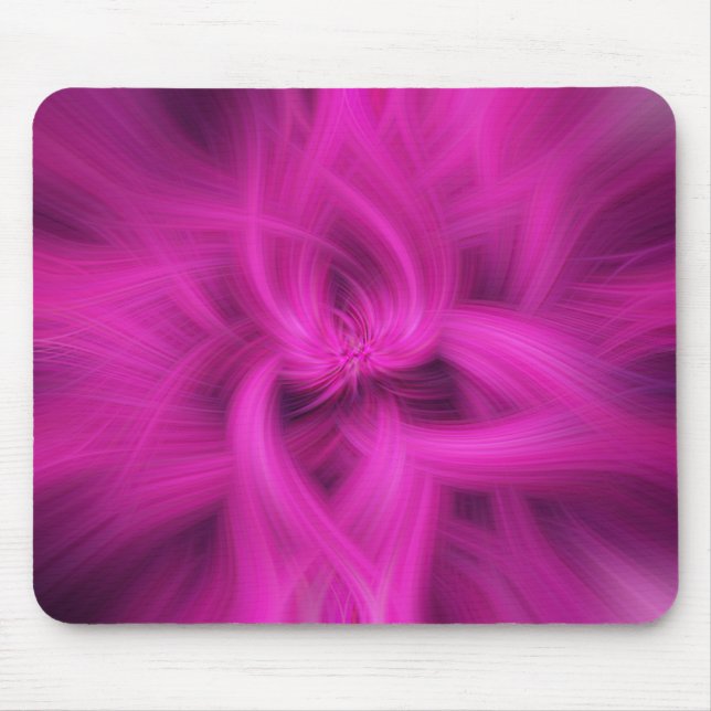 mousepad_Abstract art- wind (Pink) Mouse Mat (Front)