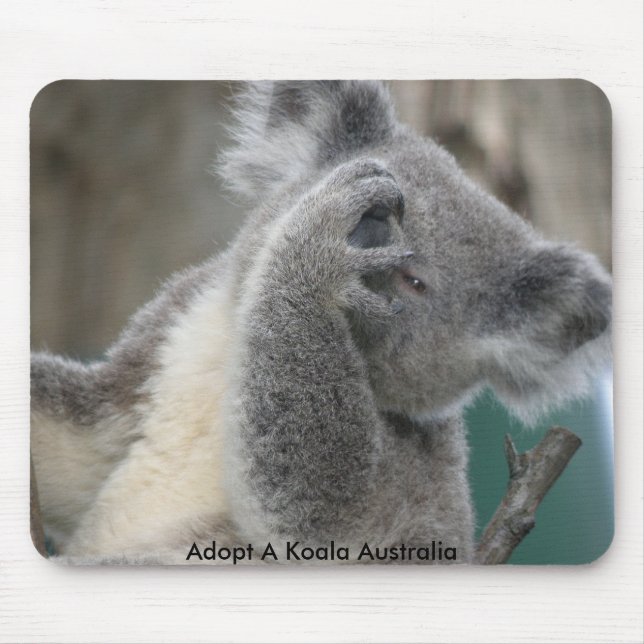 Mousepad Adopt A Koala Australia Paw (Front)