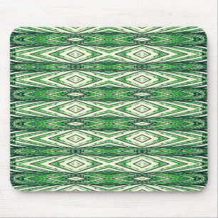 Mousepad, An elegant green horizontal design Mouse Mat