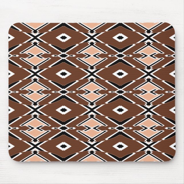 Mousepad, An elegant multicolor classic design Mou Mouse Mat (Front)