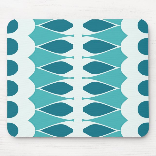 Mousepad, An elegant multicolor classic design Mou Mouse Mat (Front)