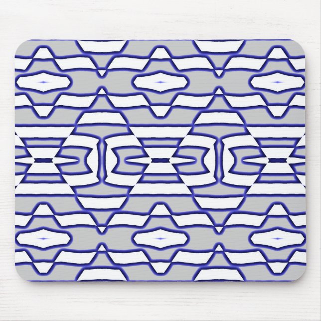 Mousepad, An elegant multicolor classic design Mou Mouse Mat (Front)