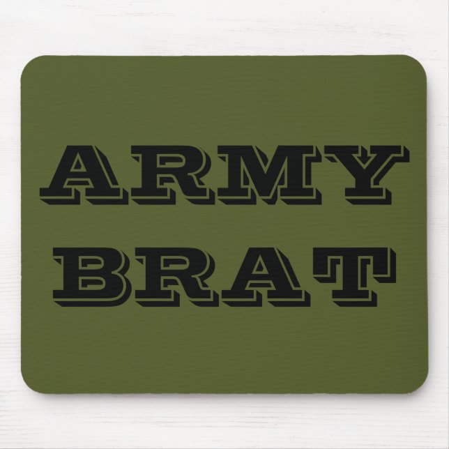 Mousepad Army Brat (Front)