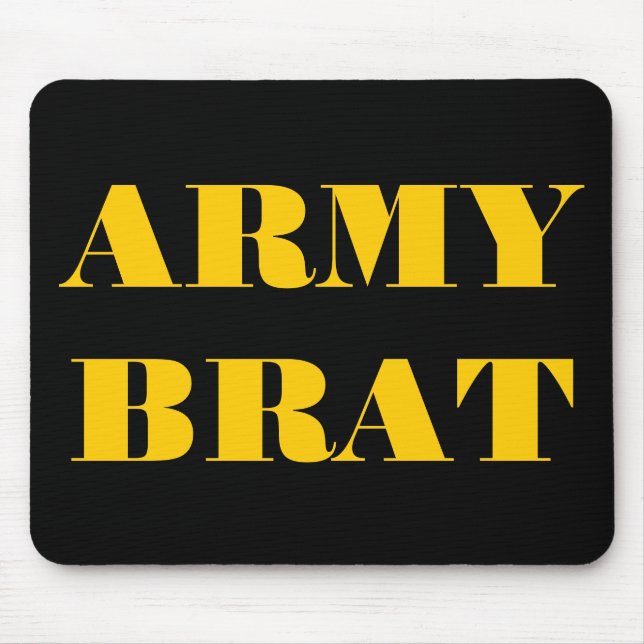 Mousepad Army Brat (Front)