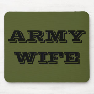 Mousepad Army Wife