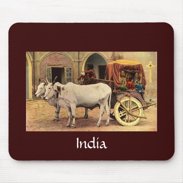 Mousepad- Awesome India Village Mouse Mat (Front)