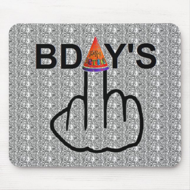 Mousepad Birthdays Flip (Front)