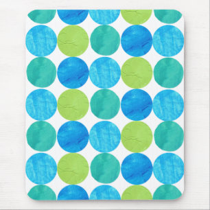 Mousepad, Blue Moons Pattern Mouse Mat