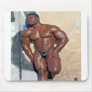 Mousepad, Bodybuilder Jean SCUTT #58A Mouse Mat