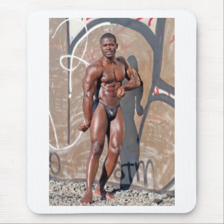 Mousepad, bodybuilder Jean SCUTT # 5A Mouse Mat
