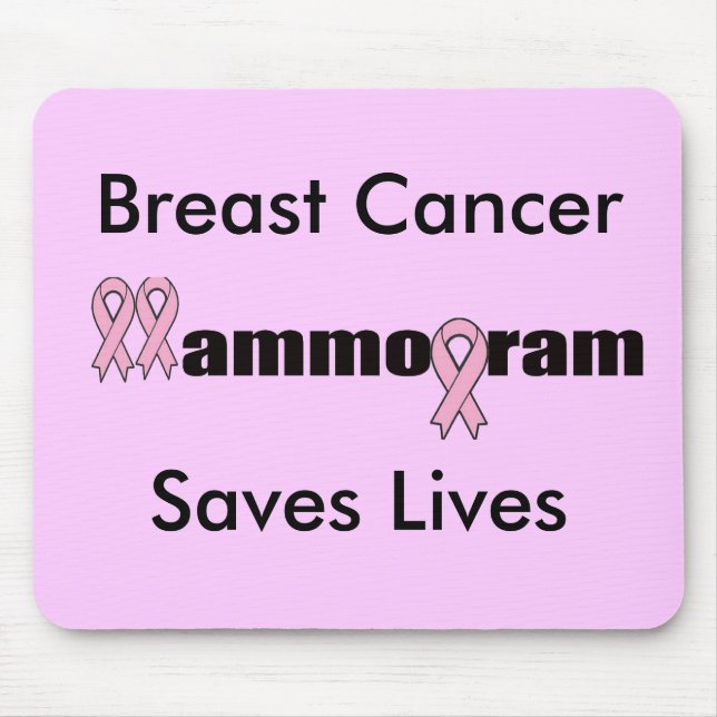 Mousepad - Breast Cancer Mammogram (Front)