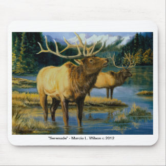 Mousepad - Bull Elk Serenade