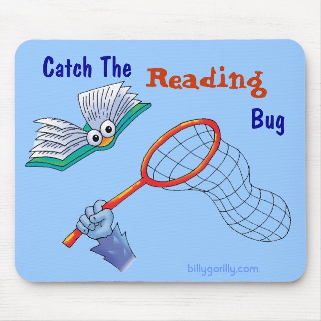 Mousepad_Catch The Reading Bug Mouse Mat (Front)