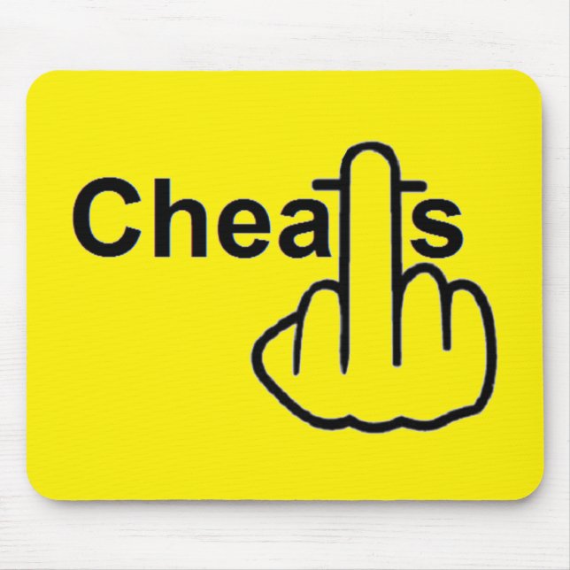 Mousepad Cheats Flip (Front)