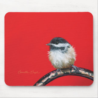 Mousepad "Chickadee" by Camille Engel
