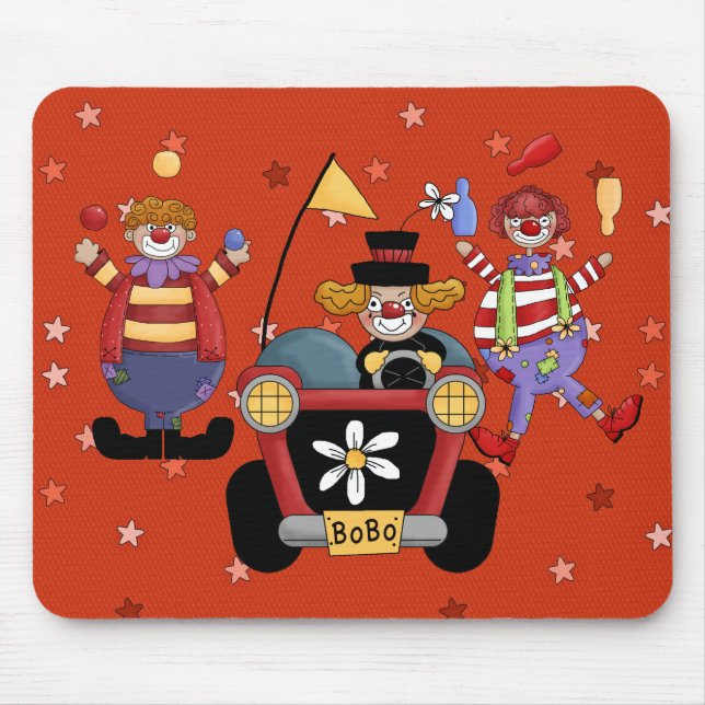 Mousepad Circus Clown (Front)