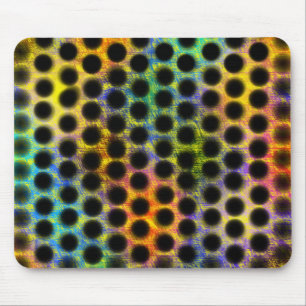 MousePad colorido de bolinhas bagunçadas alinhadas