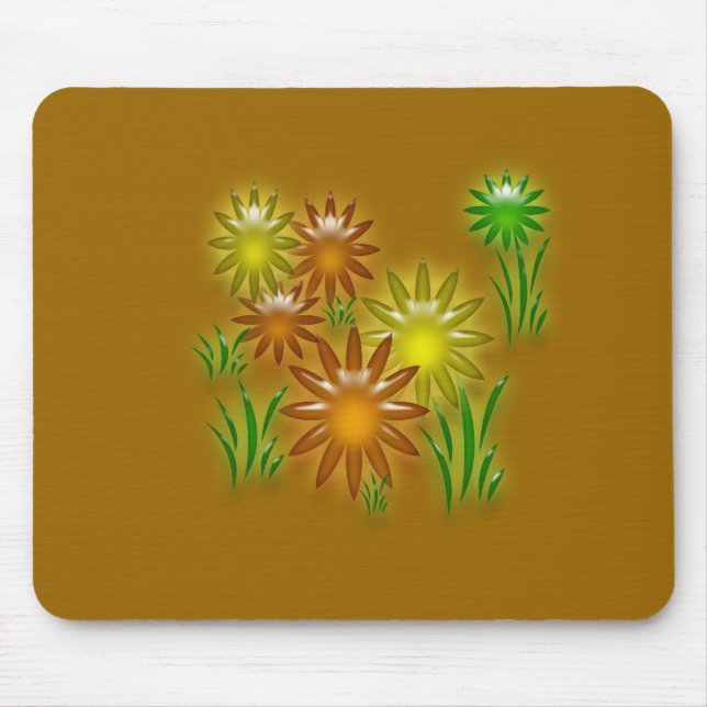 Mousepad - Daisies in Three Dimensions (Front)