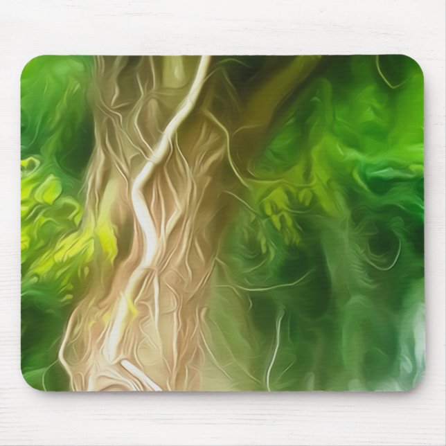 Mousepad Dream Light Green Tree (Front)