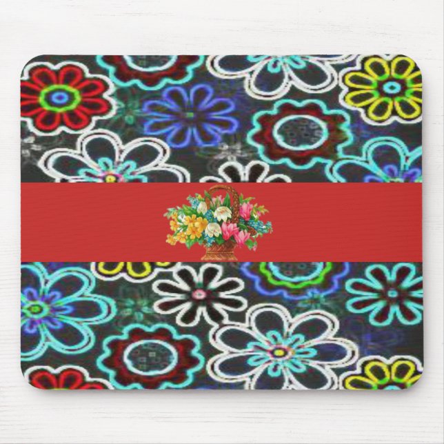 Mousepad Floral (Front)