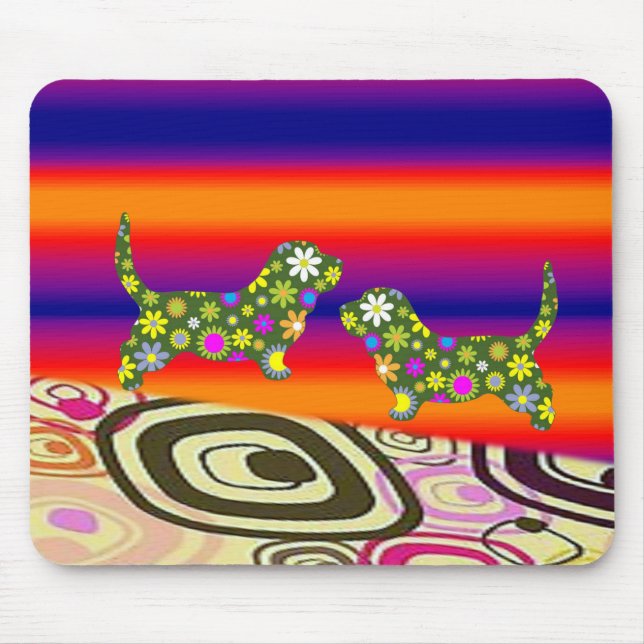Mousepad Floral (Front)