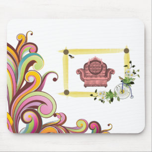 Mousepad Floral