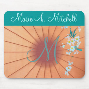 Mousepad ~ Floral :: Monogram