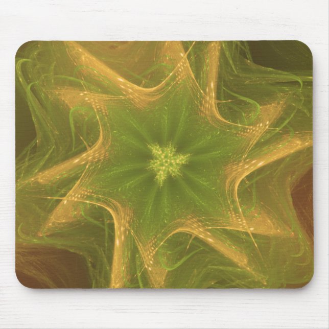 Mousepad Fractal Light Green Palette (Front)