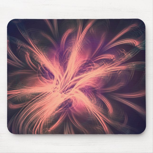 Mousepad Fractal Light Purple Palette (Front)