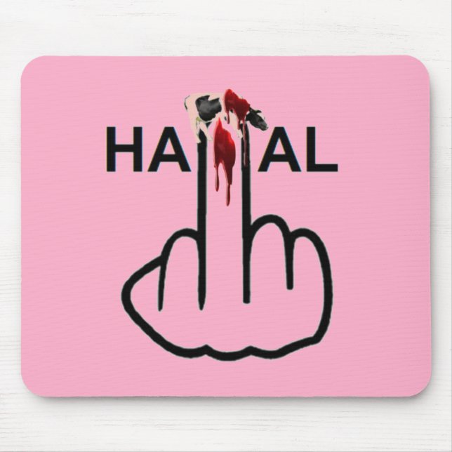 Mousepad Halal Flip (Front)