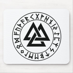 mousepad hor Tri-Triangle Rune Shield