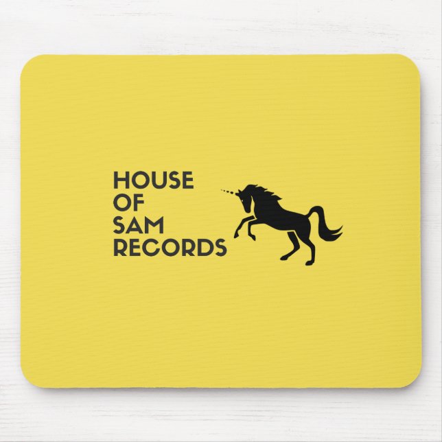 Mousepad - House of Sam Records (Front)
