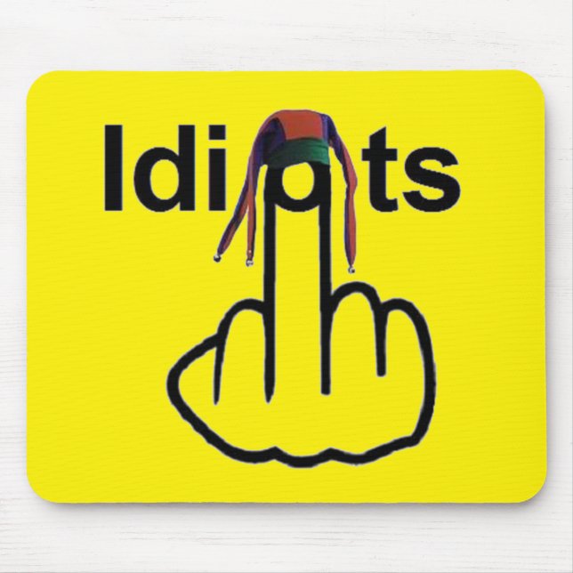 Mousepad Idiots Flip (Front)