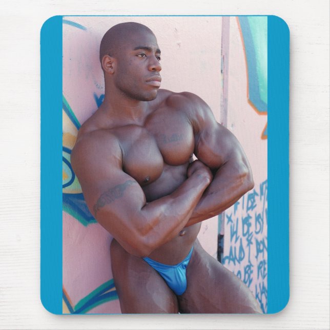 Mousepad, "Jermaine in Repose" Mouse Mat (Front)