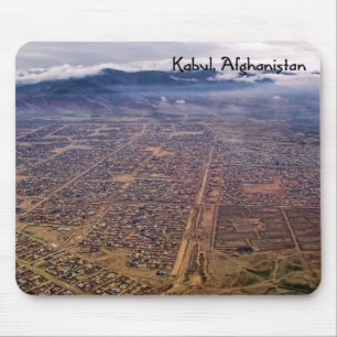 Mousepad:  Kabul from above Mouse Mat