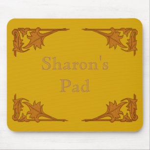 Mousepad - Leafy Brackets