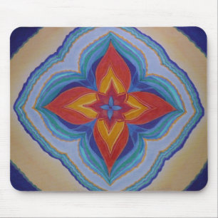 MOUSEPAD, MANDALA, FLOWER MOUSE MAT