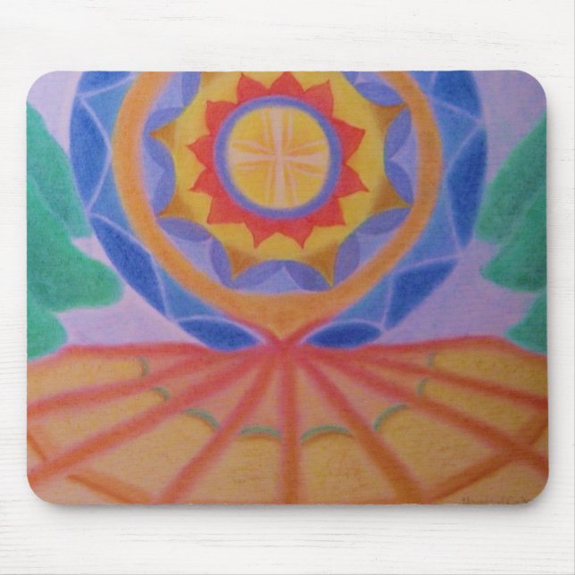 MOUSEPAD, MANDALA MOUSE MAT (Front)