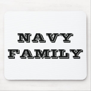 Mousepad Navy Family