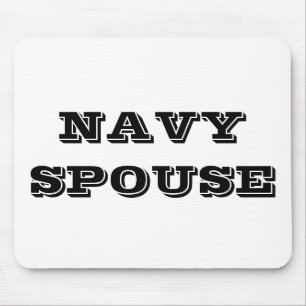 Mousepad Navy Spouse