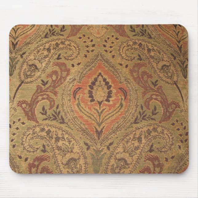 Mousepad--Orange Fabric Mouse Mat (Front)