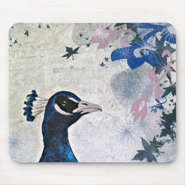 Mousepad peacock (Front)