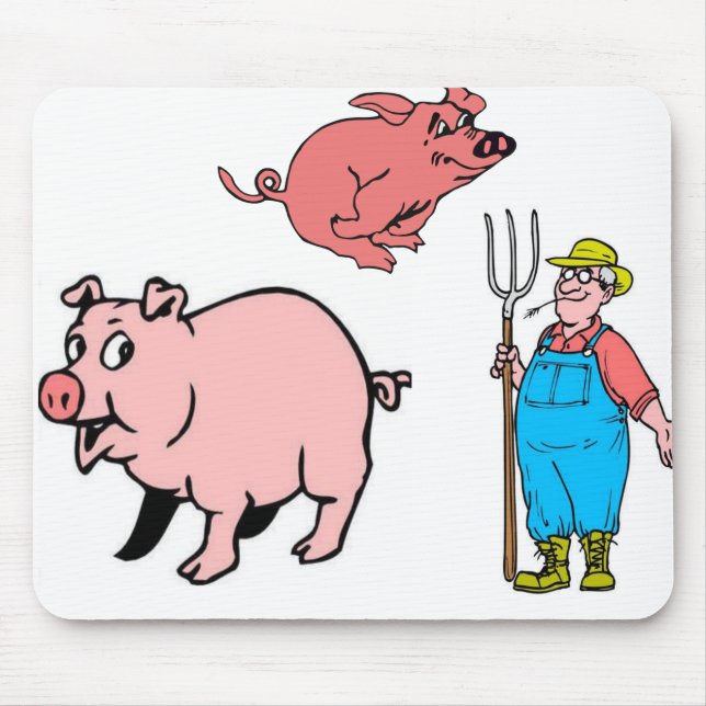Mousepad Pig (Front)