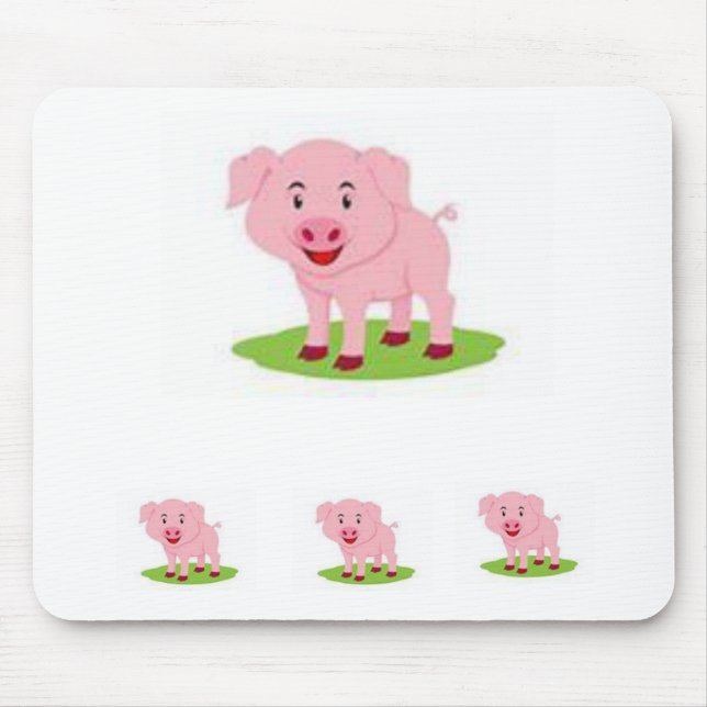 Mousepad Pig (Front)