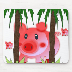 Mousepad Pig