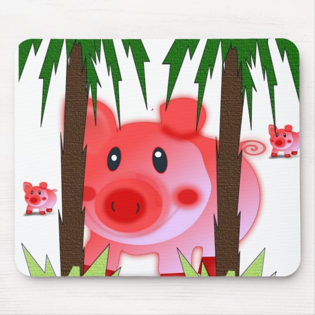Mousepad Pig (Front)
