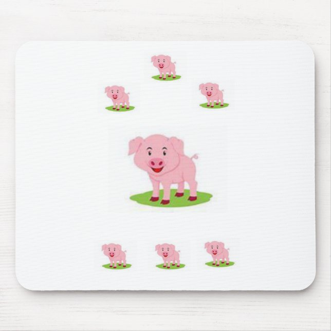 Mousepad Pig (Front)