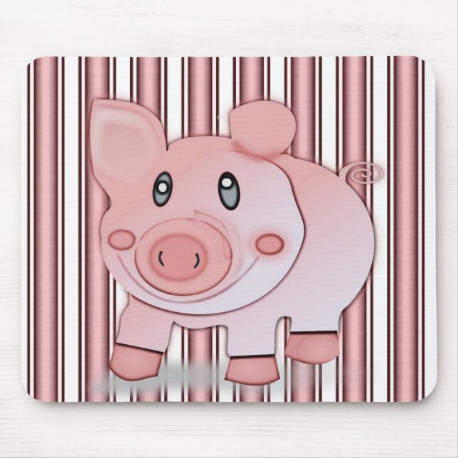 Mousepad Pig (Front)